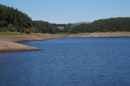 Thruscross Reservoir drought 2022